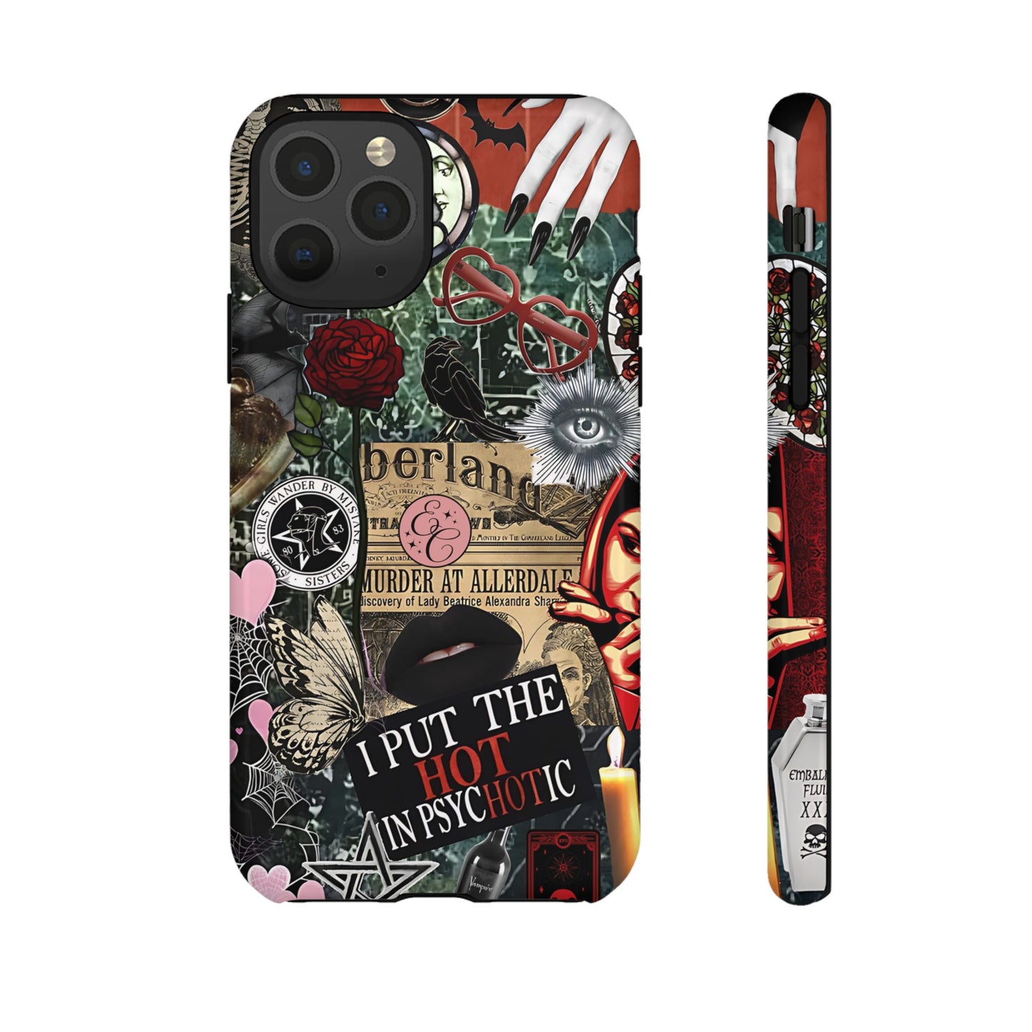 Gothic Collage Tough Phone Case