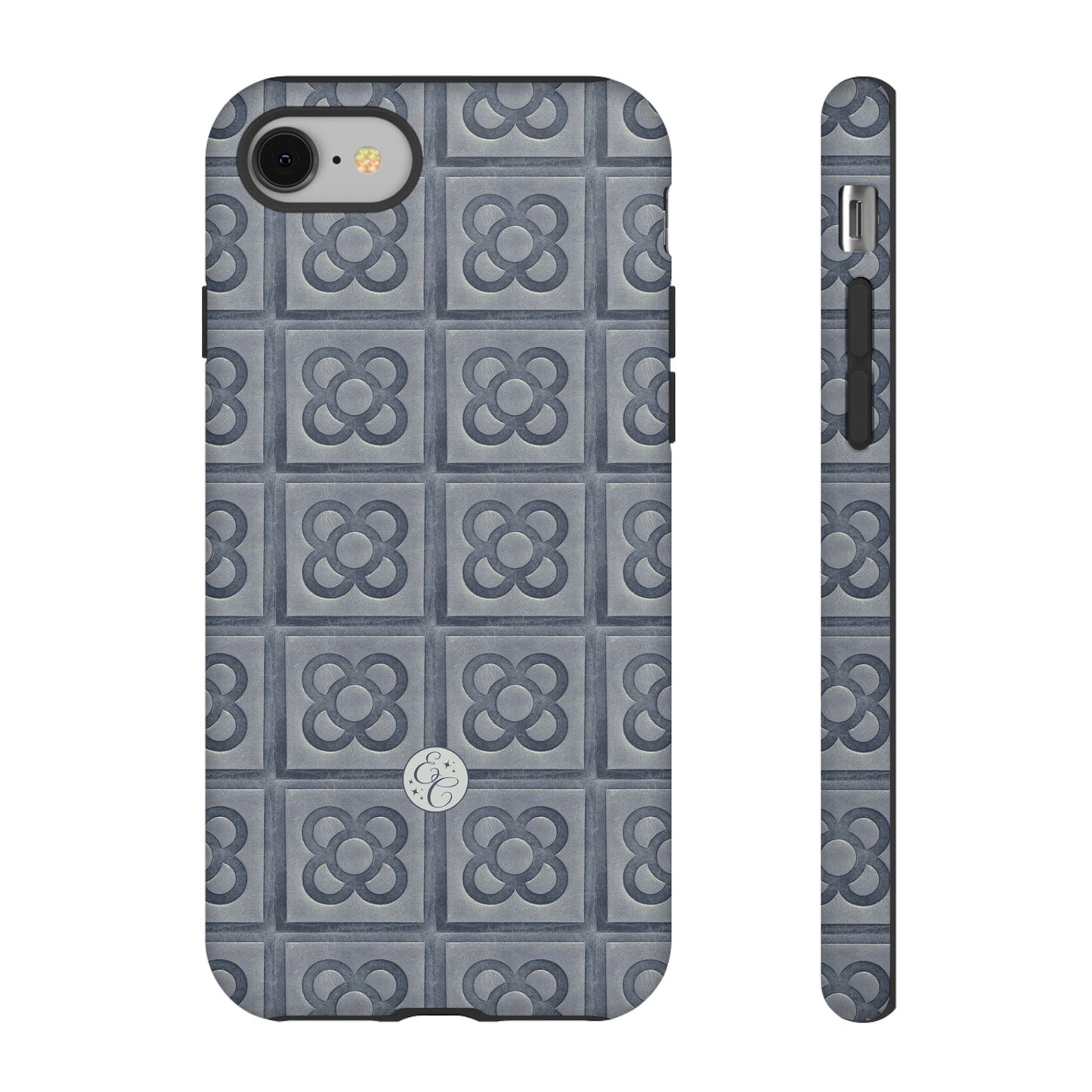 Barcelona Panot Floral Pattern Tough Phone Case