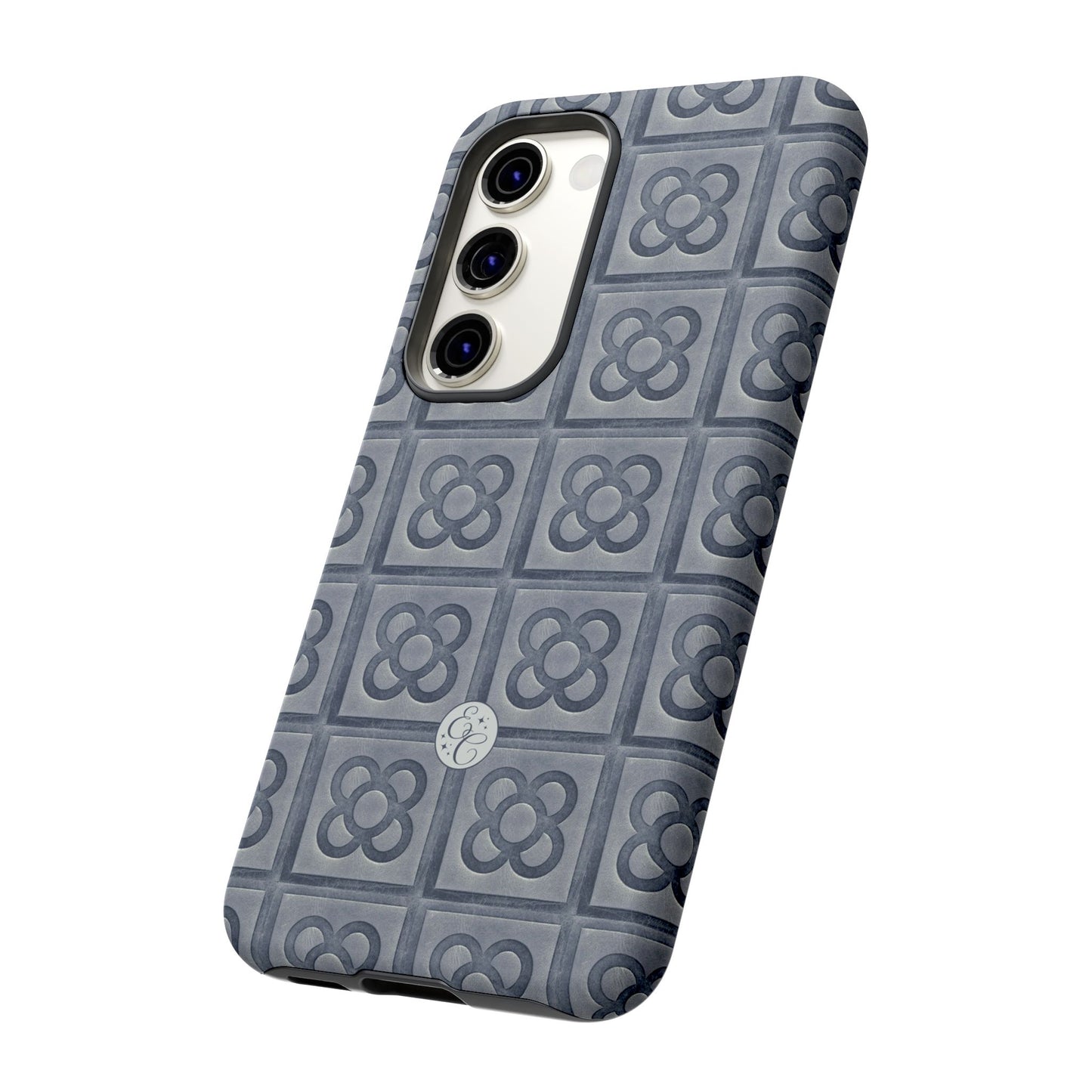 Barcelona Panot Floral Pattern Tough Phone Case