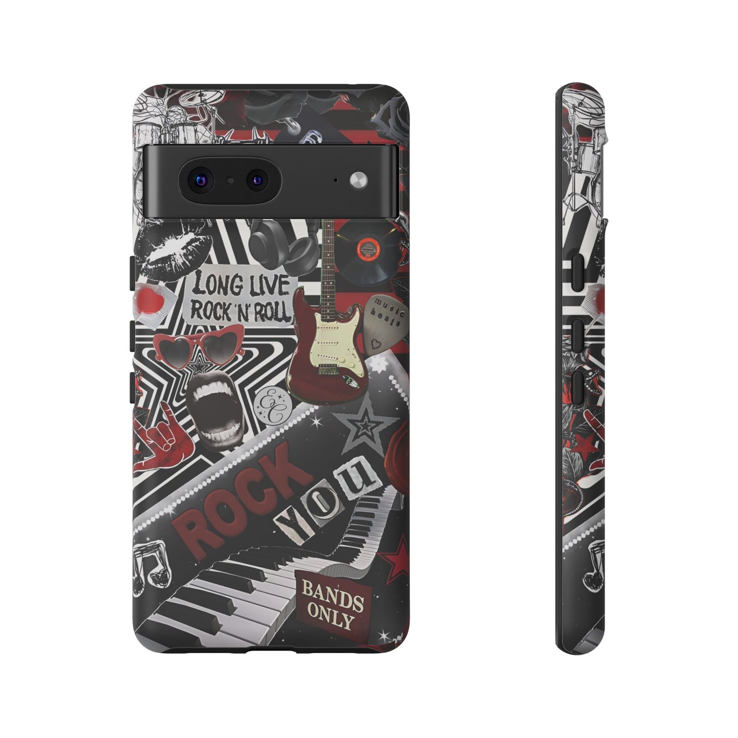 Rock and Roll Collage Tough Phone Case