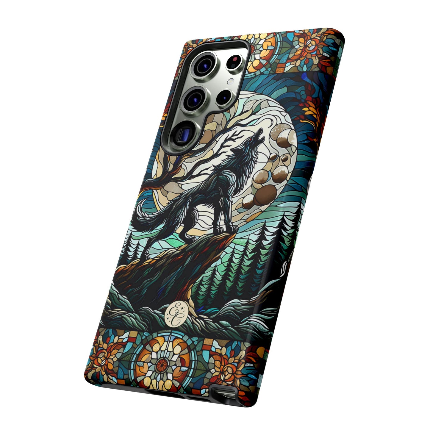 Howling Wolf Tough Phone Case