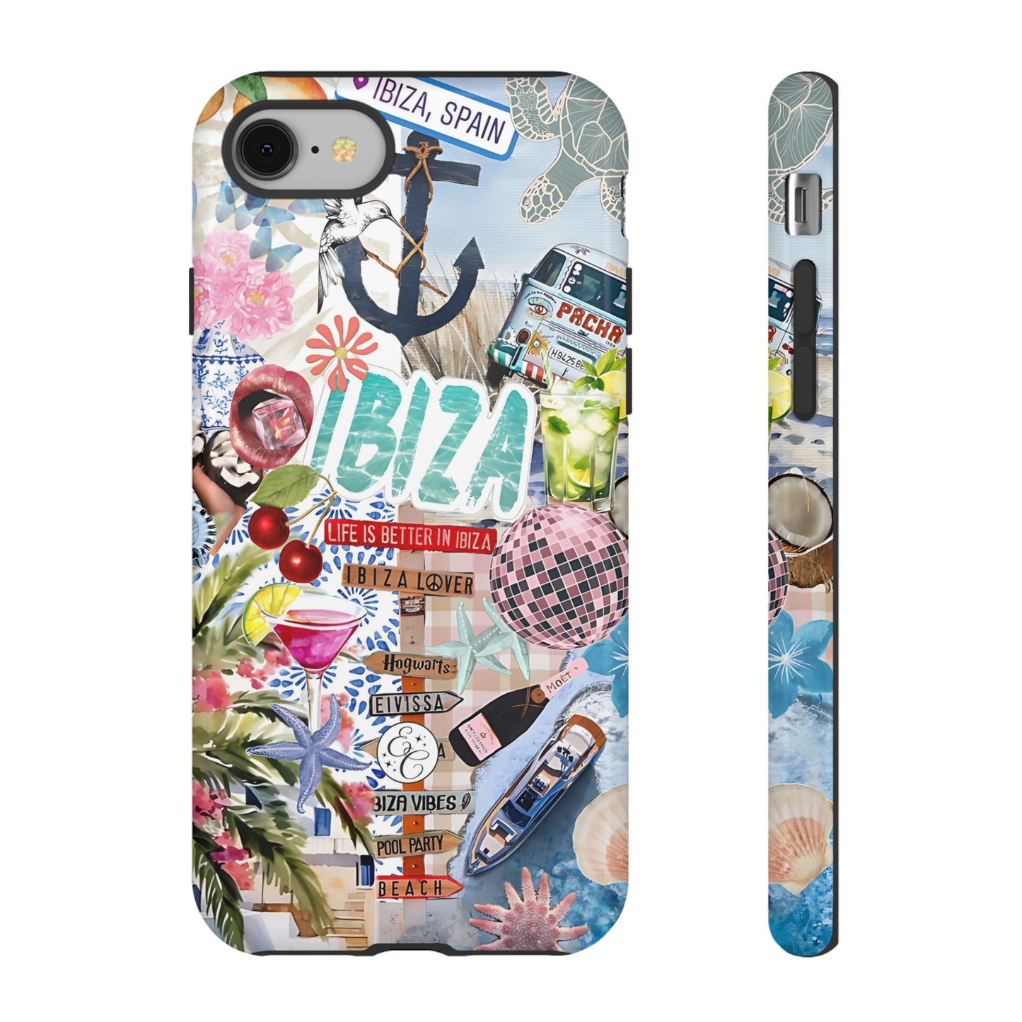 Ibiza Summer Vibes Collage Tough Phone Case