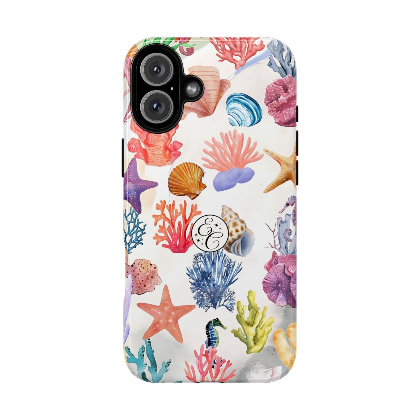 Coral & Sea Shells Tough Phone Case