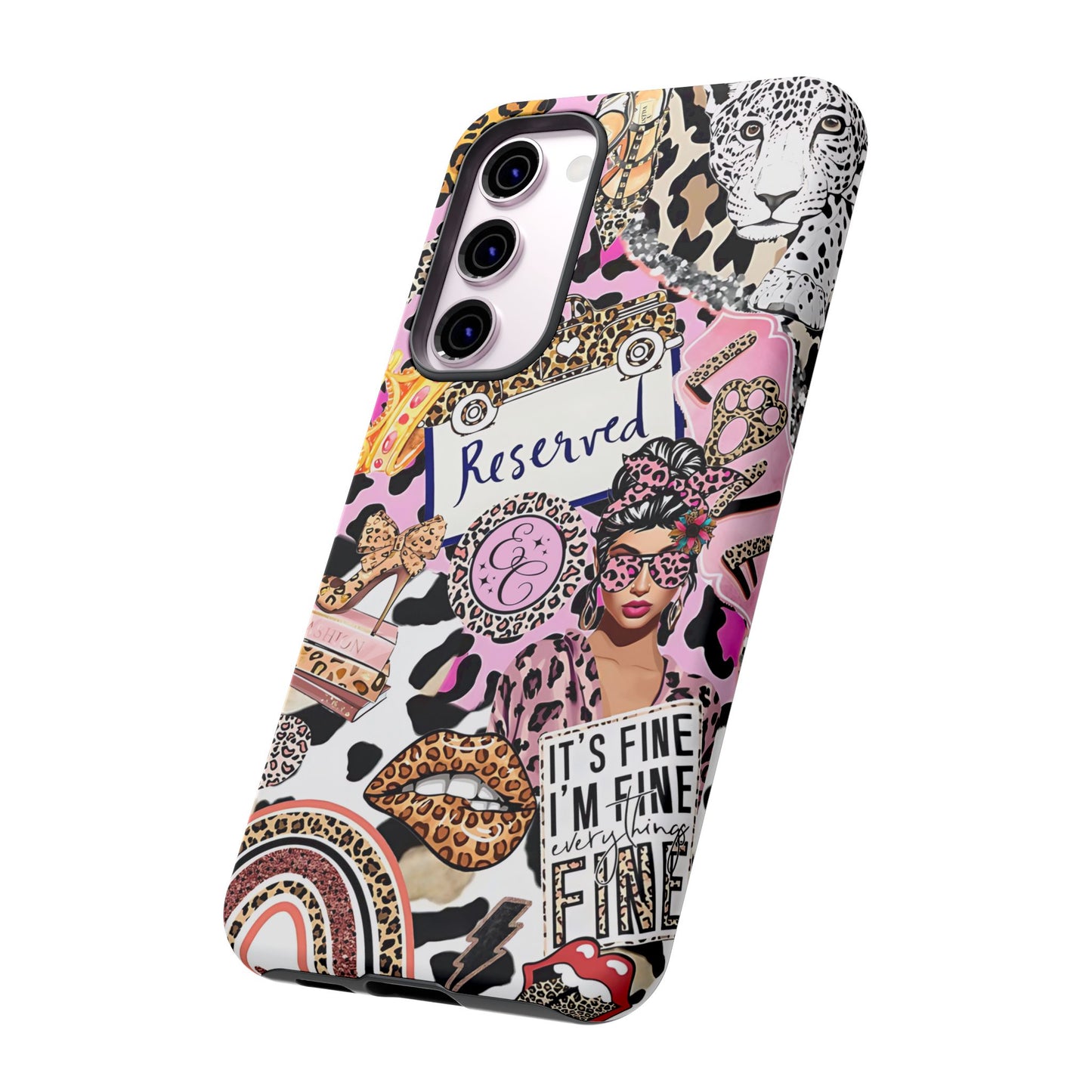 Leopard Wild Glamour Tough Phone Case