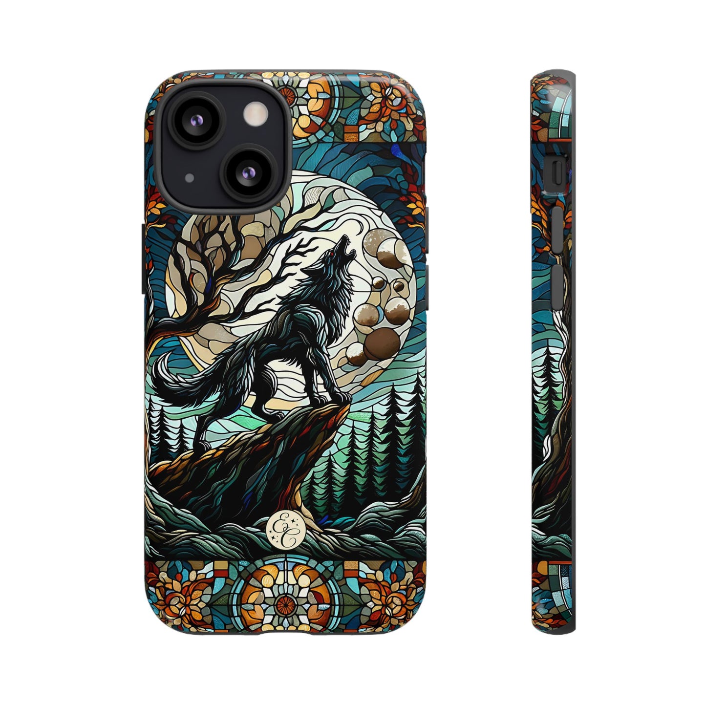Howling Wolf Tough Phone Case