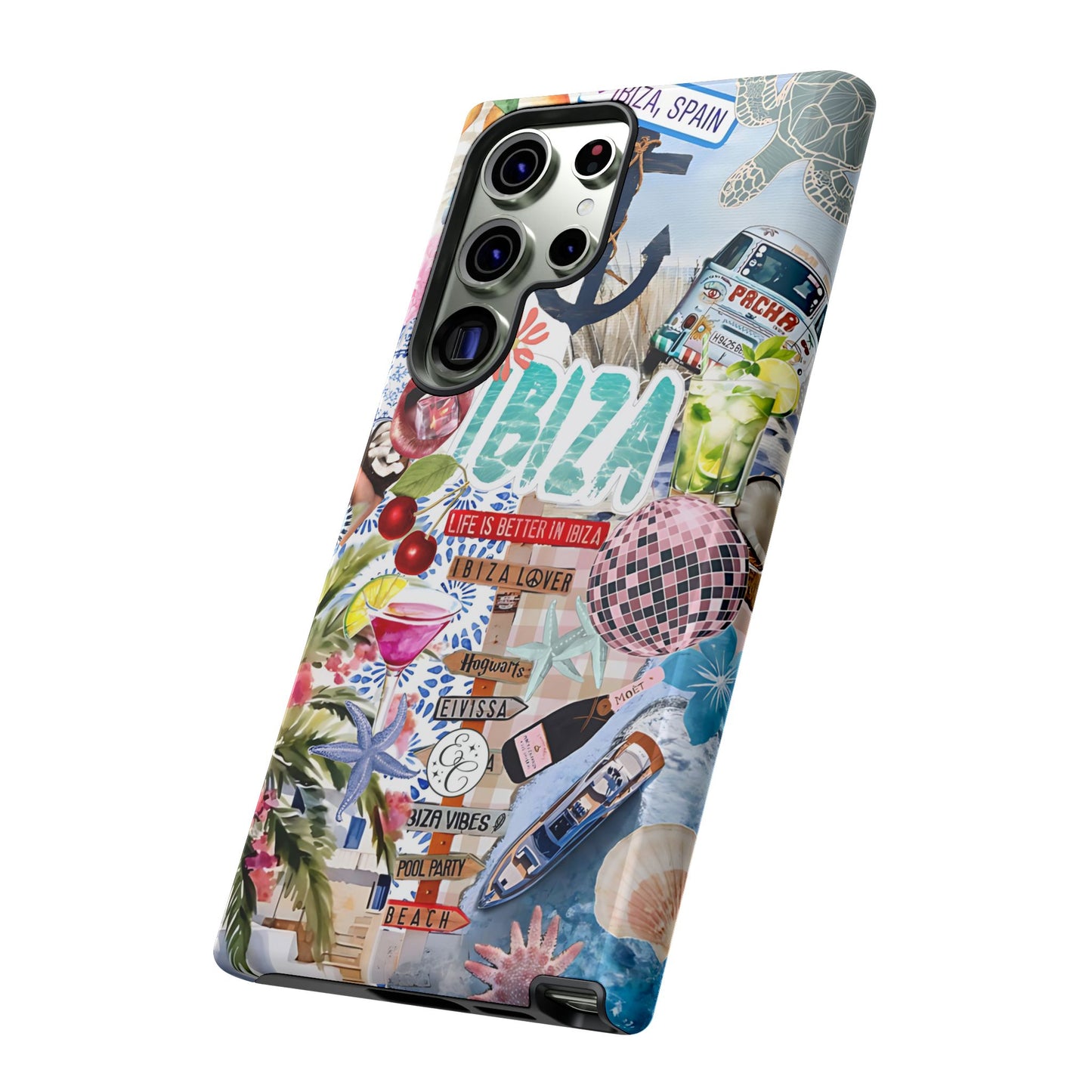 Ibiza Summer Vibes Collage Tough Phone Case
