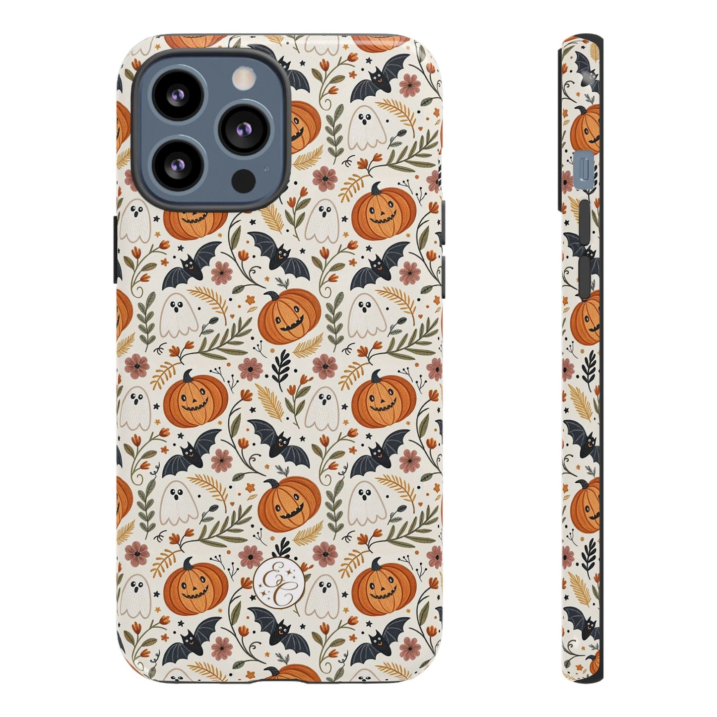 Halloween Pattern Boho Doodle Tough Phone Case