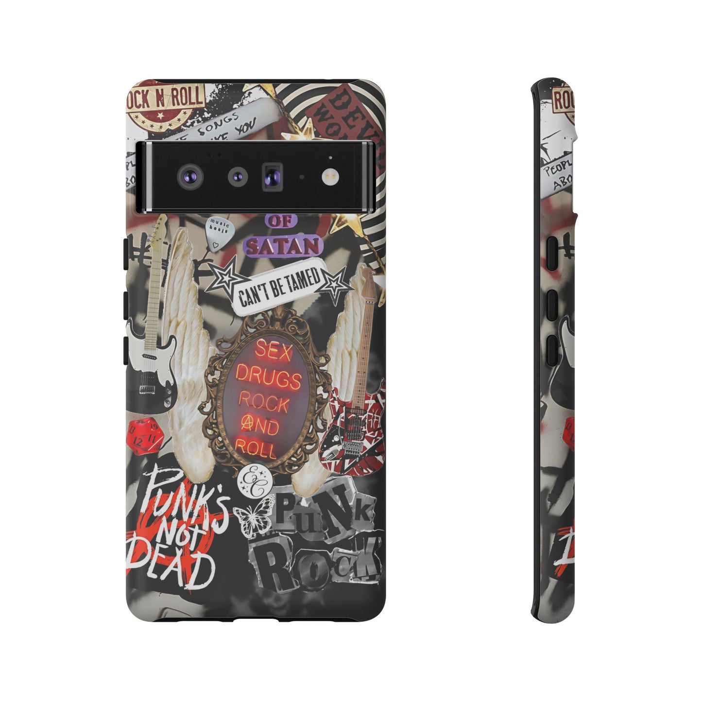 Punk Rock Tough Phone Case