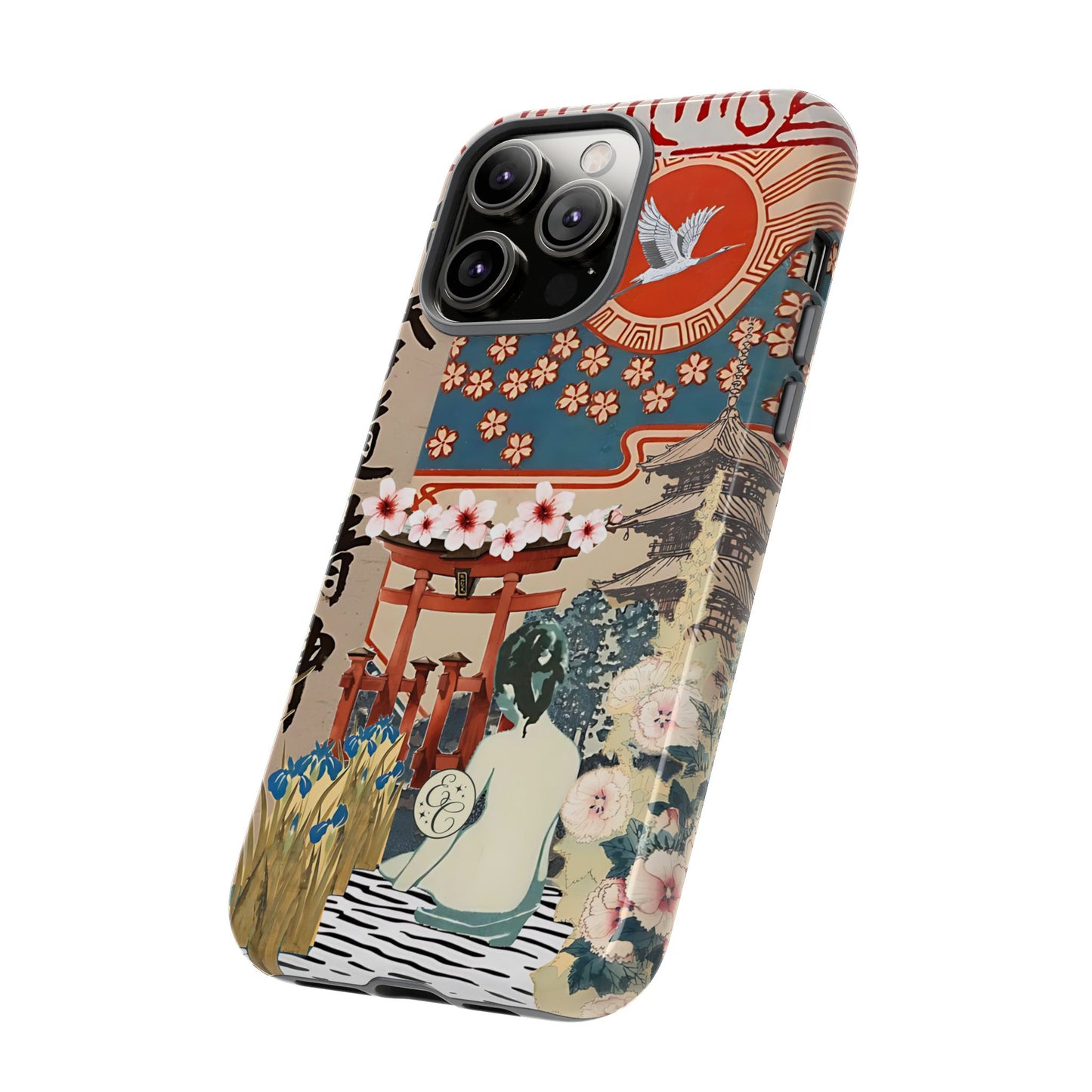 Japanese Style Art Tough Phone Case
