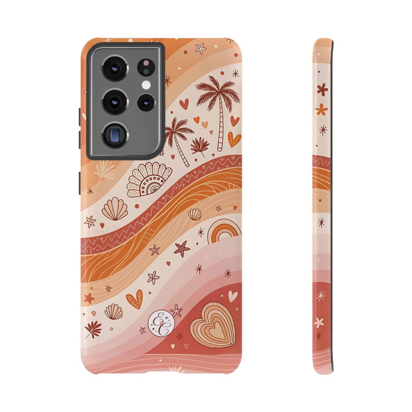 Lesbian Pride Boho Beach Tough Phone Case