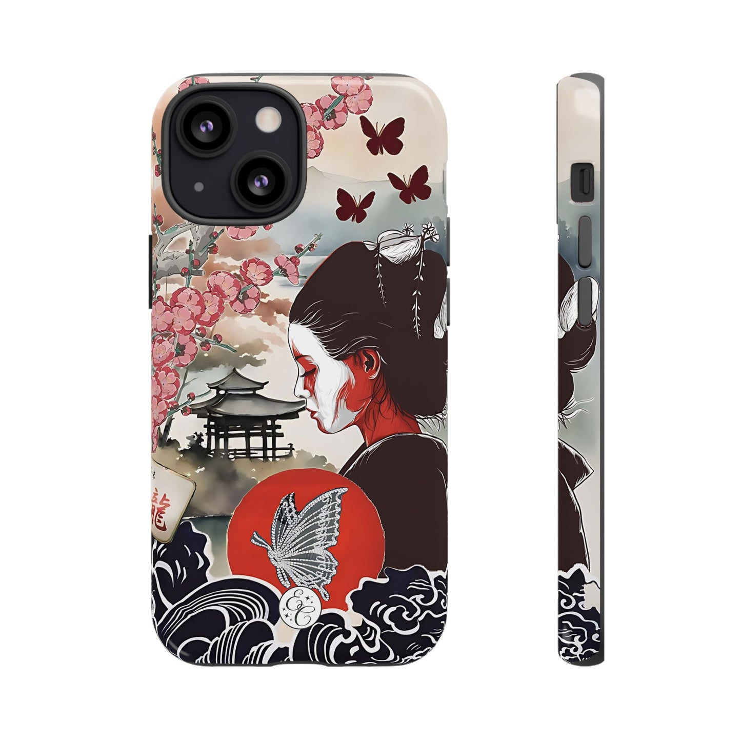 Japanese Geisha Tough Phone Case