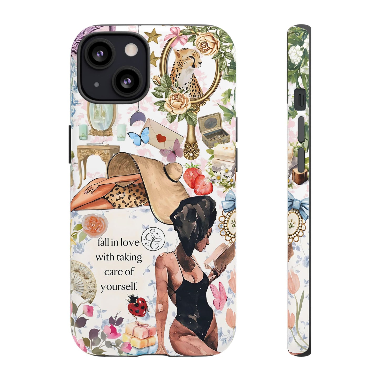 Aesthetic Coquette Collage Tough Phone Case