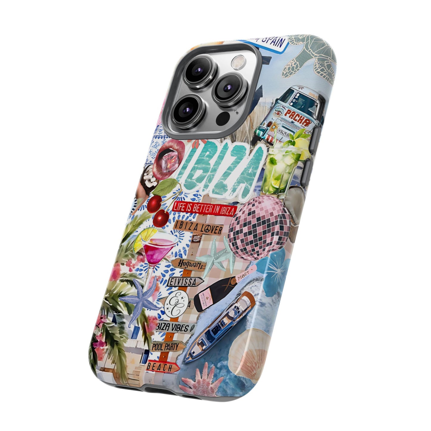 Ibiza Summer Vibes Collage Tough Phone Case