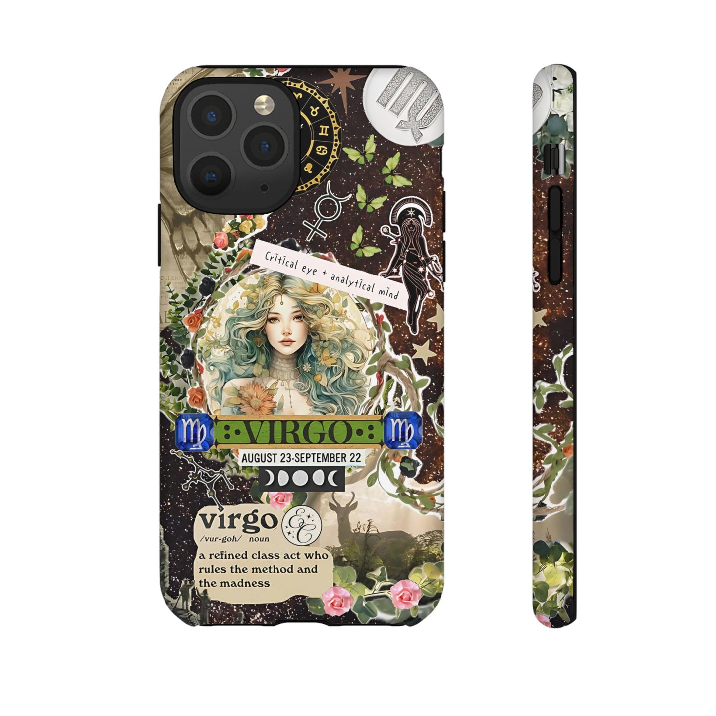 Virgo Zodiac Star Sign Tough Phone Case