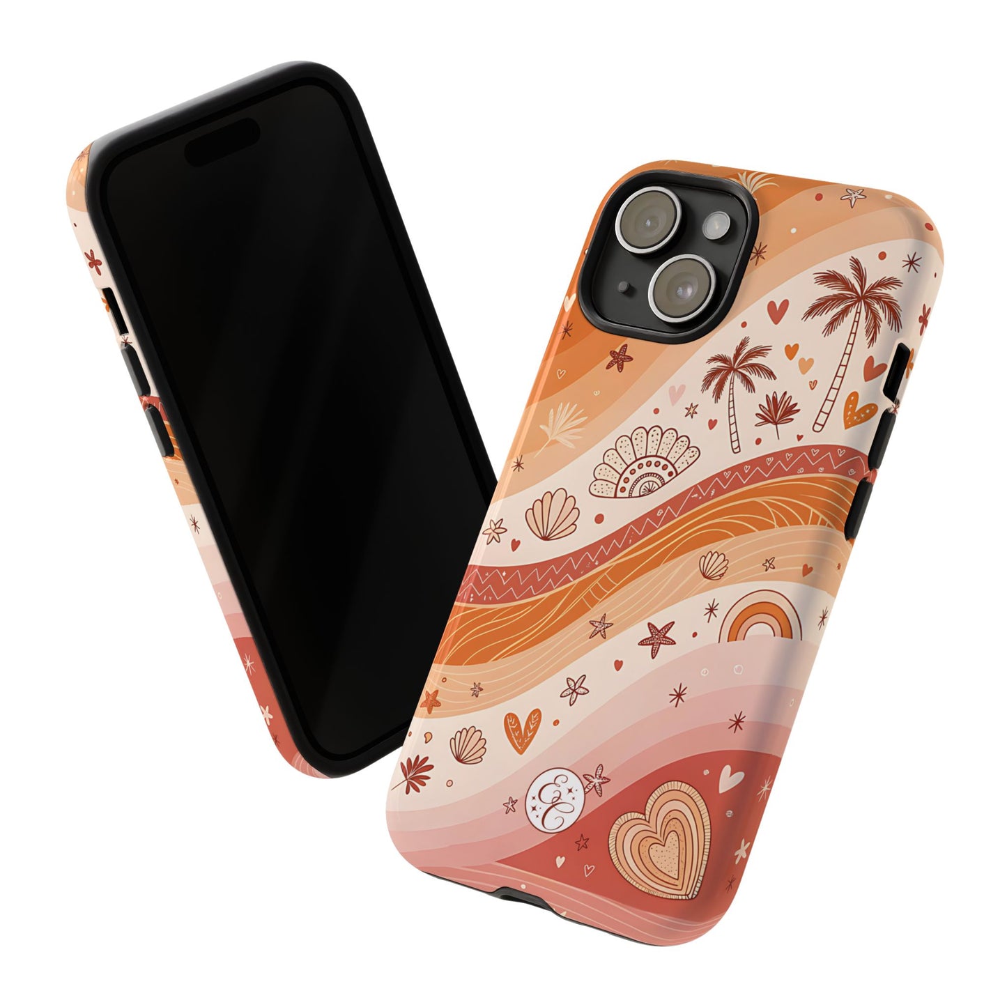 Lesbian Pride Boho Beach Tough Phone Case