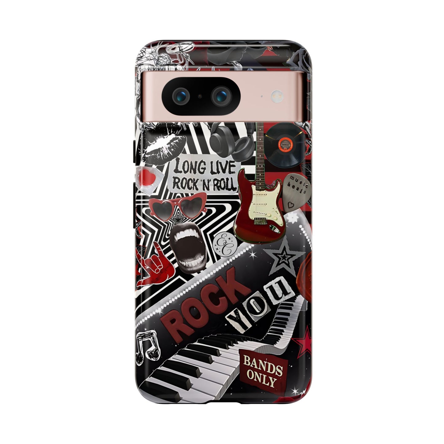 Rock and Roll Collage Tough Phone Case