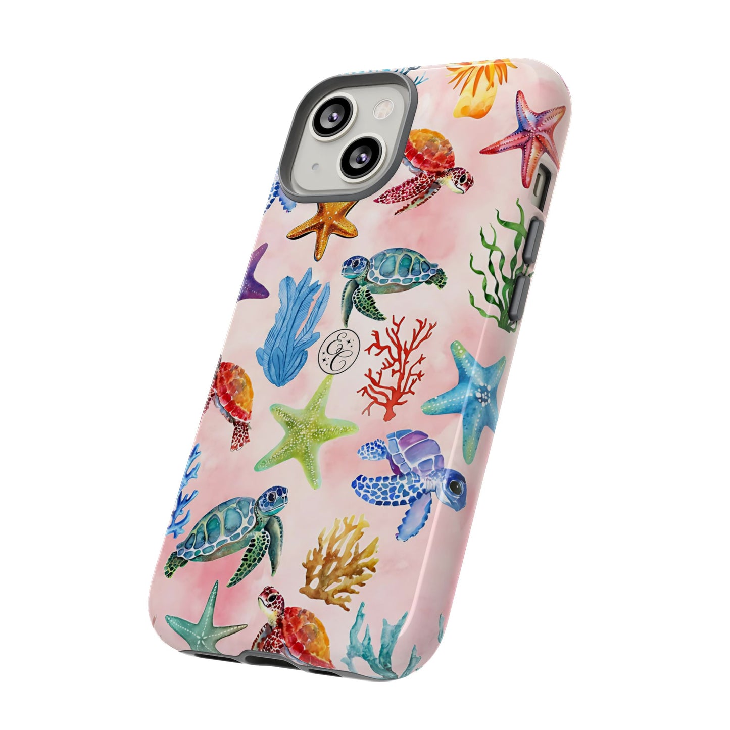 Colorful Marine Life Tough Phone Case