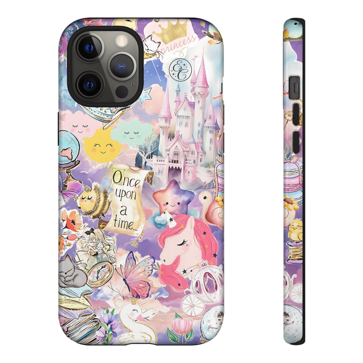 Whimsical Fairytale Collage Tough Phone Case