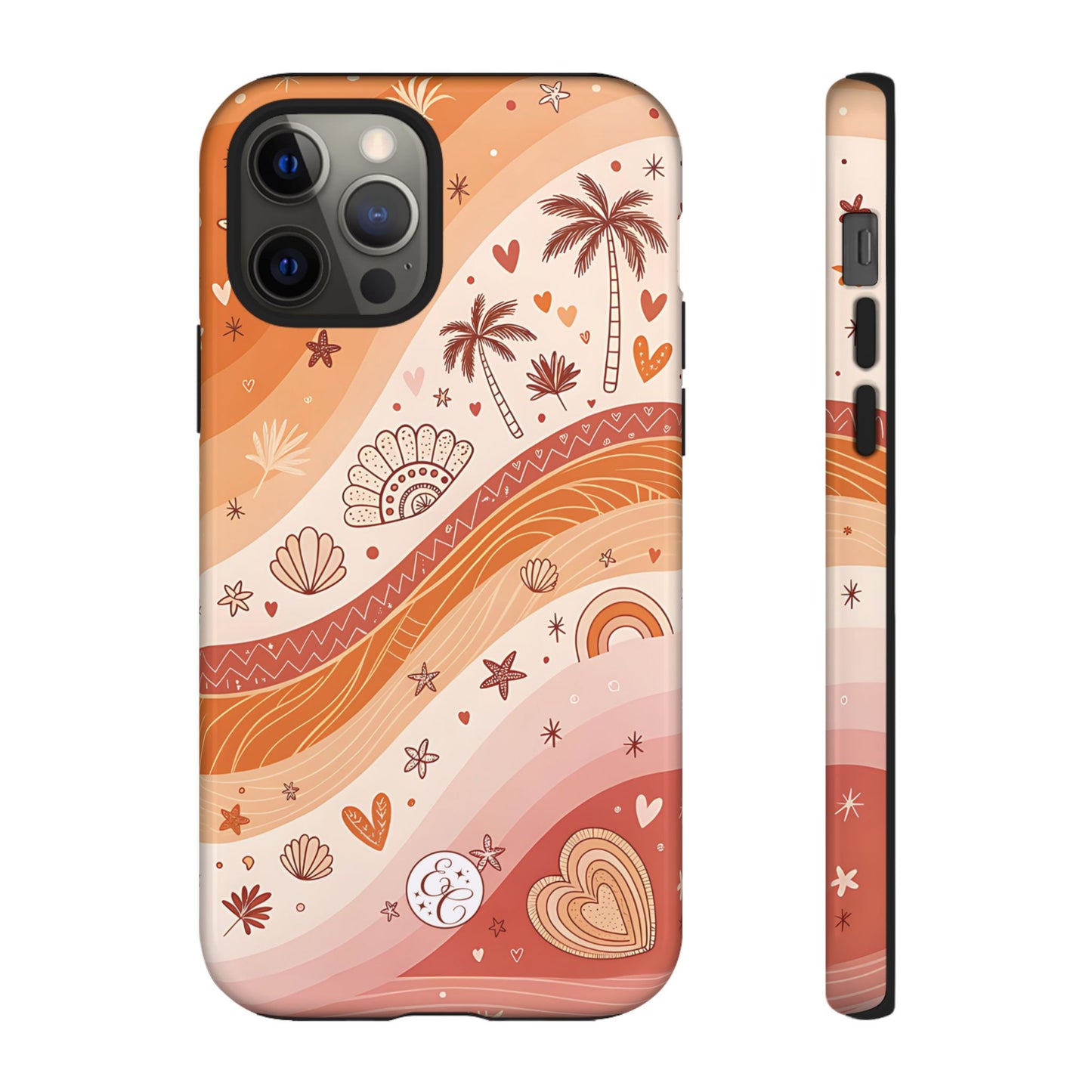 Lesbian Pride Boho Beach Tough Phone Case