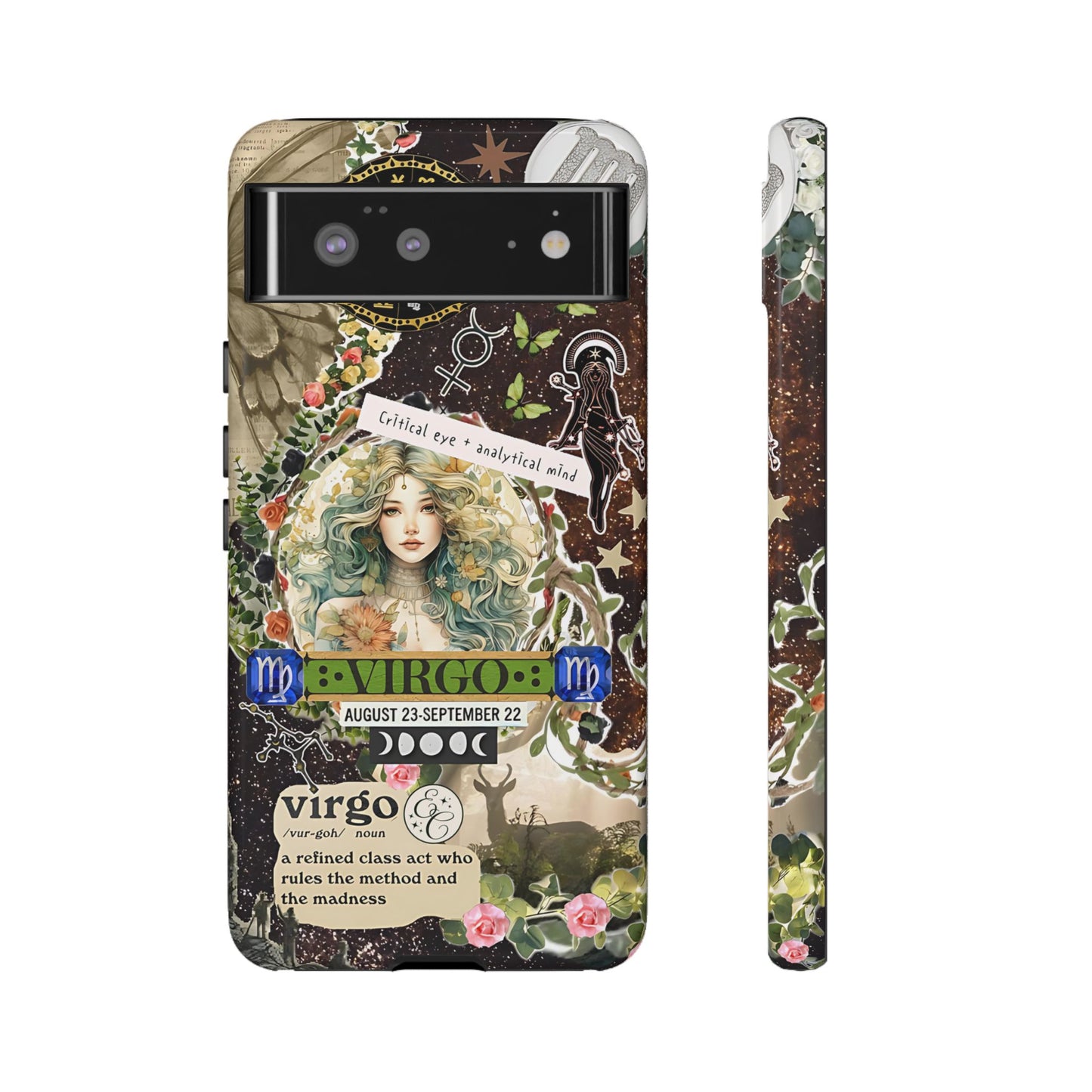 Virgo Zodiac Star Sign Tough Phone Case