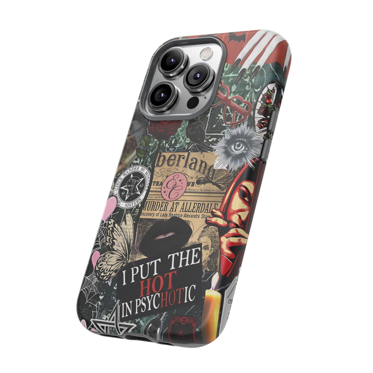 Gothic Collage Tough Phone Case