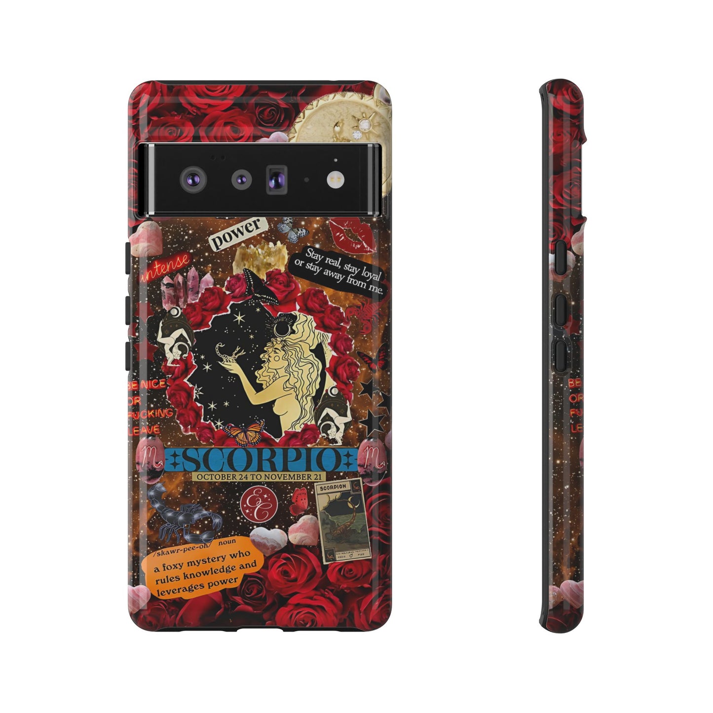 Scorpio Zodiac Star Sign Tough Phone Case