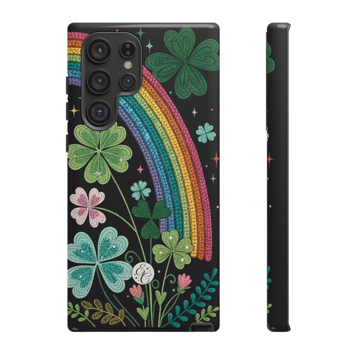 Rainbow & Shamrock Tough Phone Case