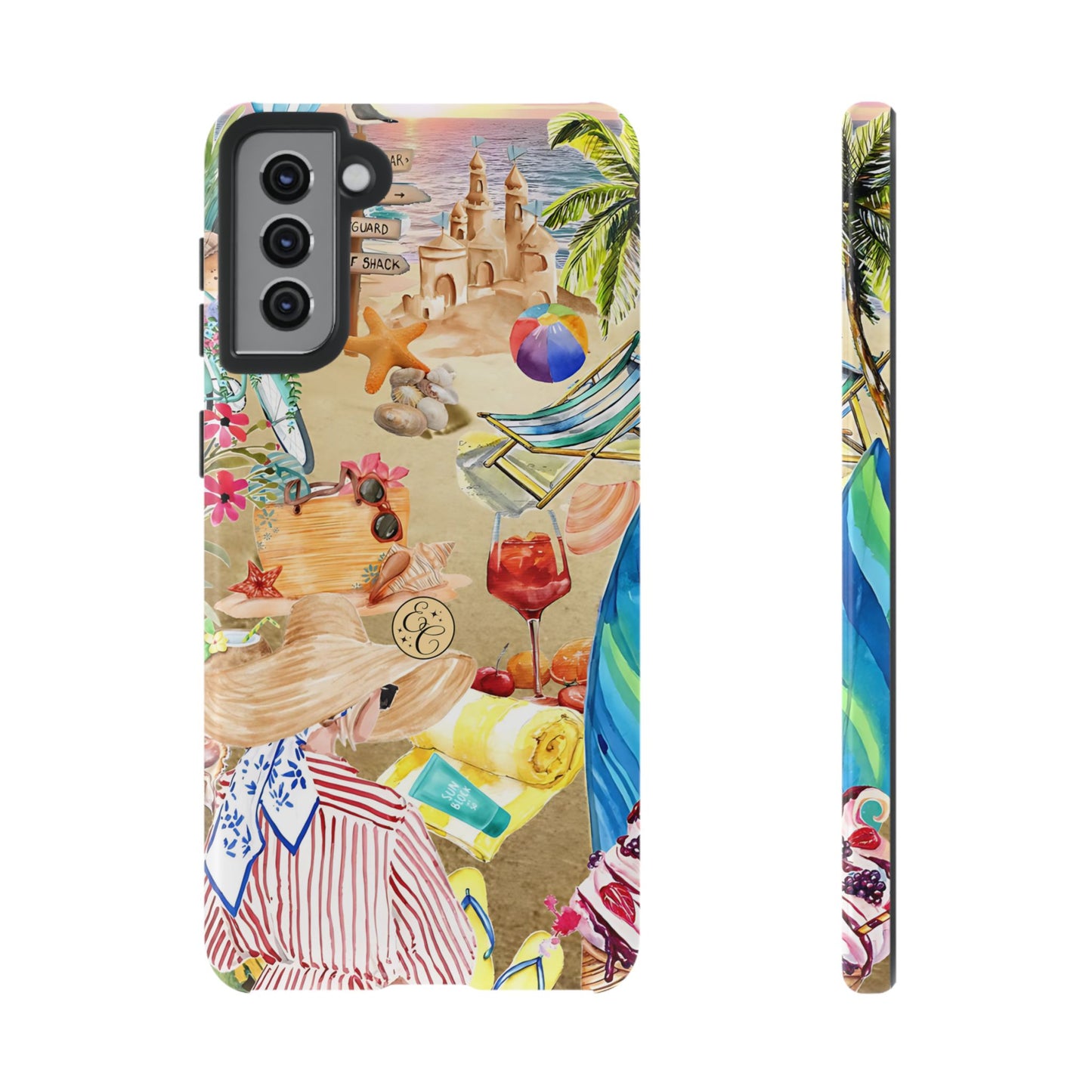 Beach Vibes Tough Phone Case