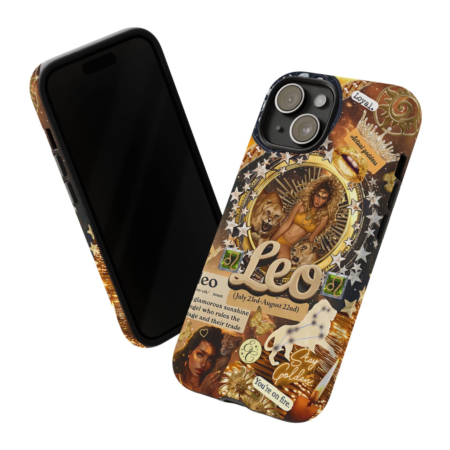 Leo Zodiac Sign Tough Phone Case