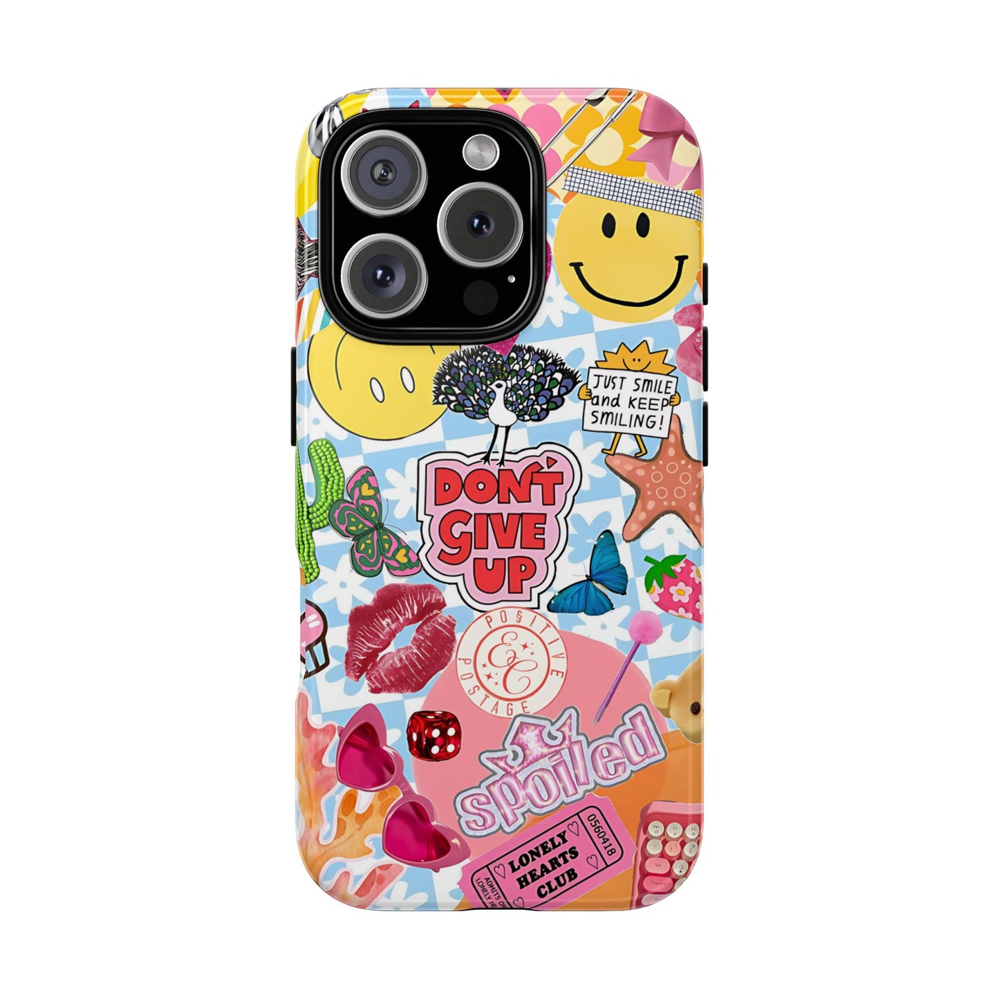 Pop Art Collage Tough Phone Case