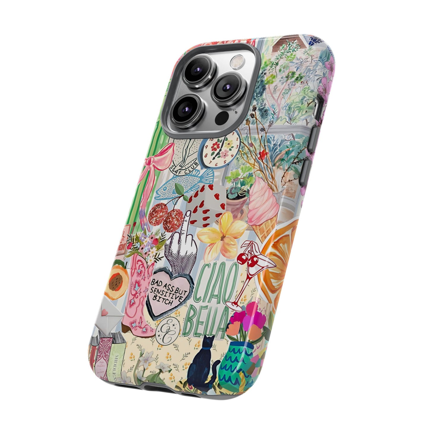 Coquette Art Collage Tough Phone Case