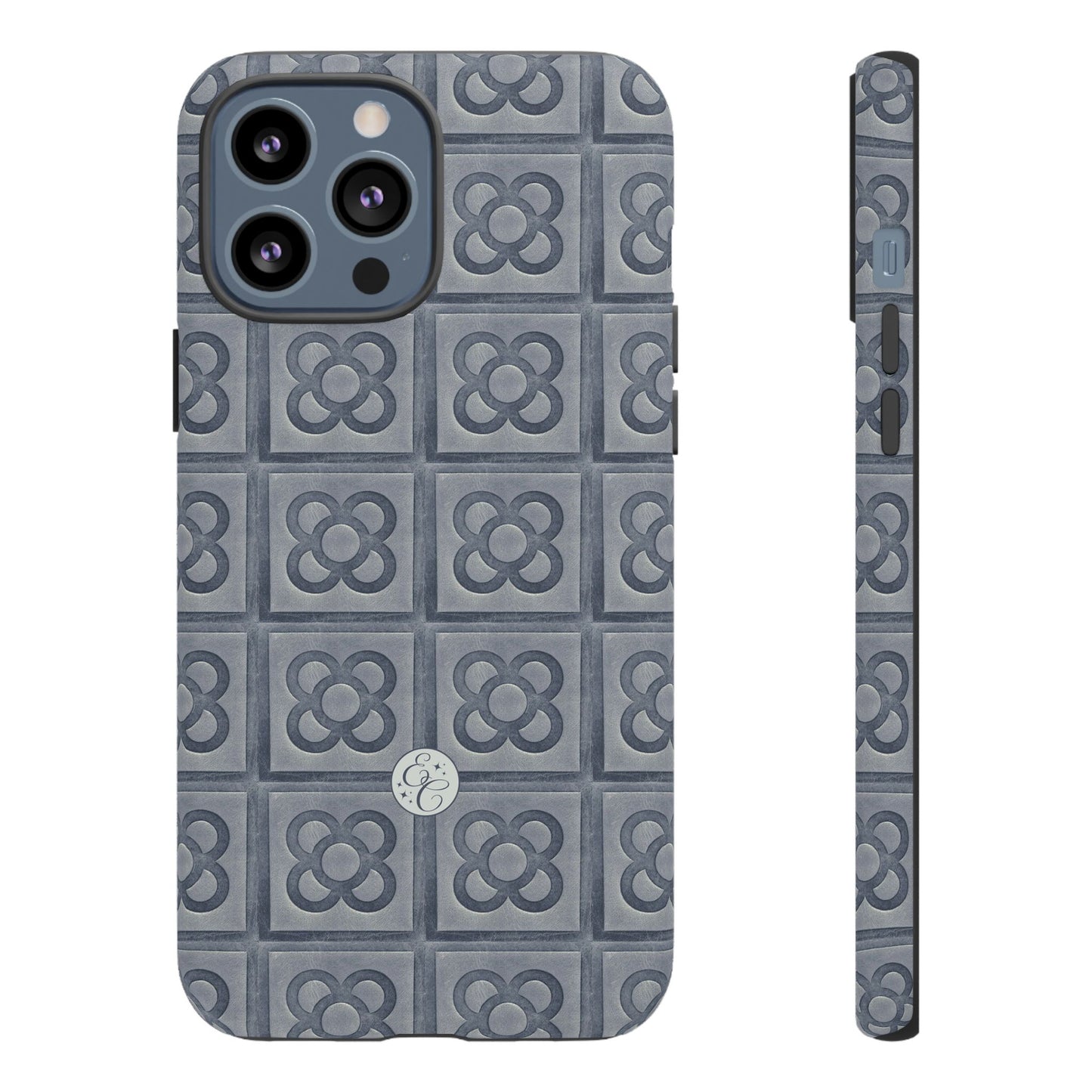 Barcelona Panot Floral Pattern Tough Phone Case