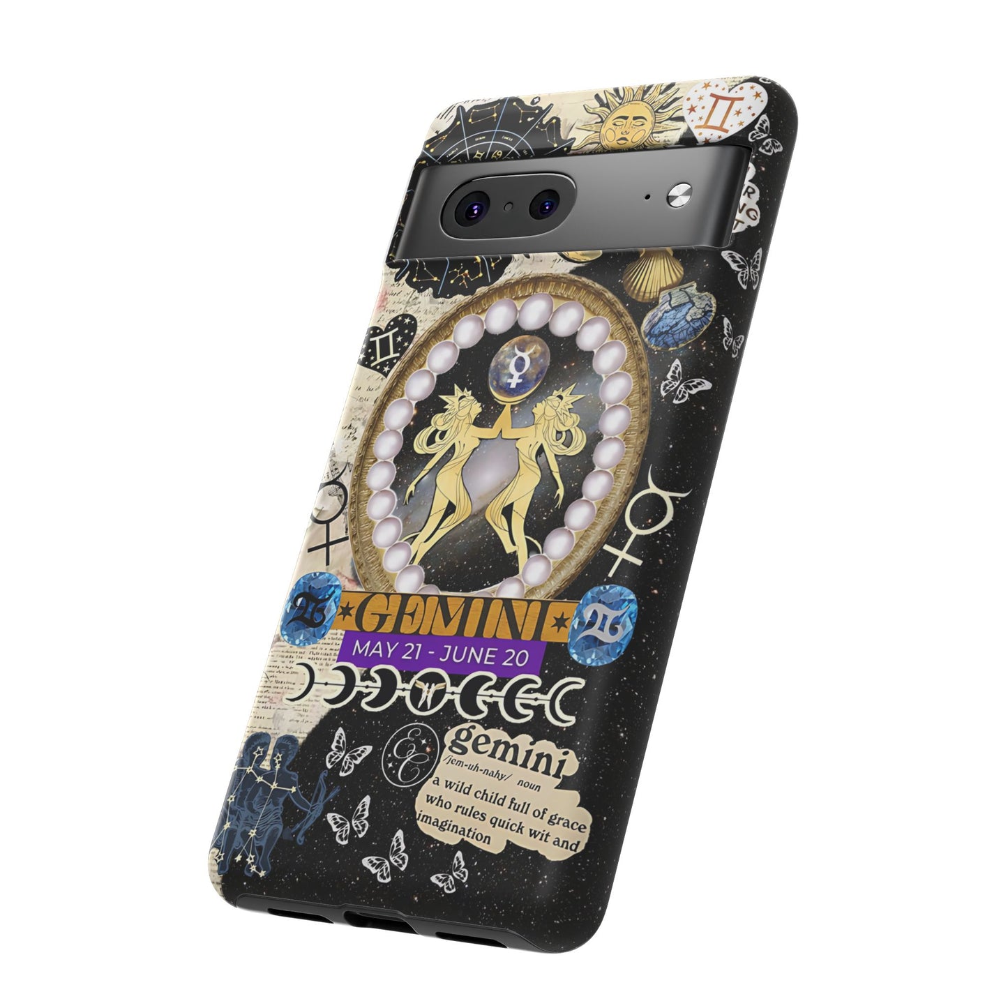 Gemini Zodiac Sign Tough Phone Case