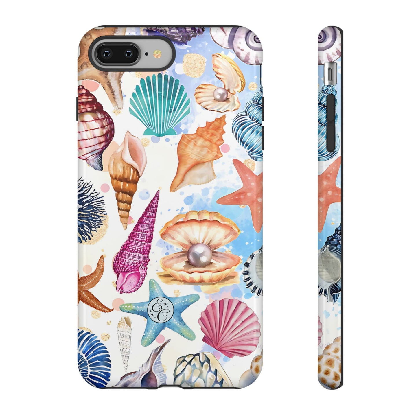 Colorful Sea Shells Tough Phone Case
