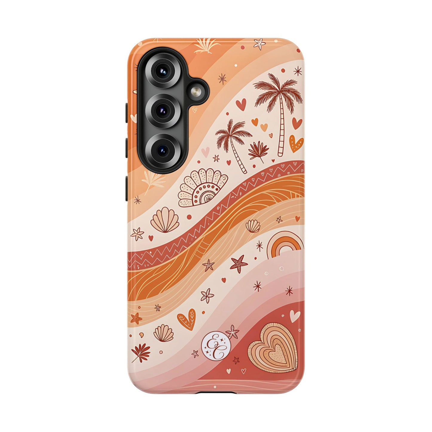 Lesbian Pride Boho Beach Tough Phone Case
