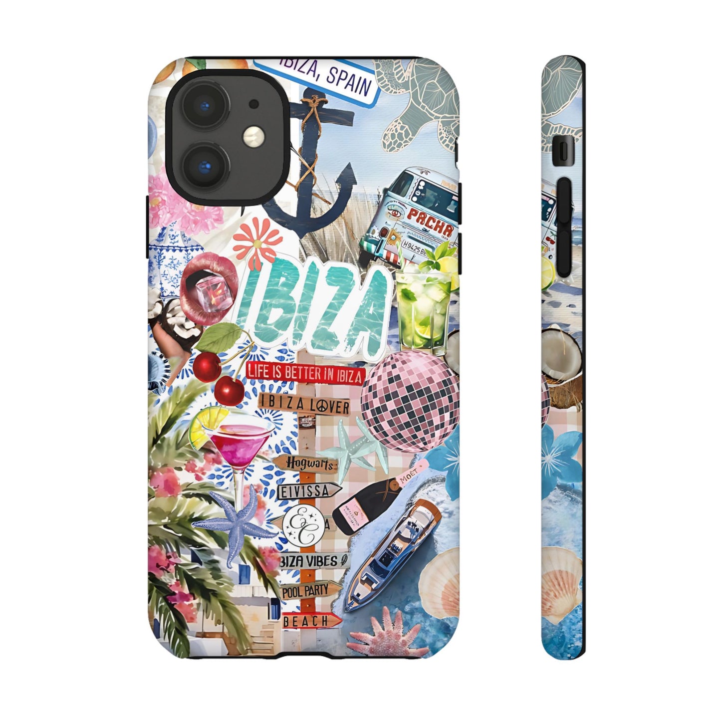 Ibiza Summer Vibes Collage Tough Phone Case