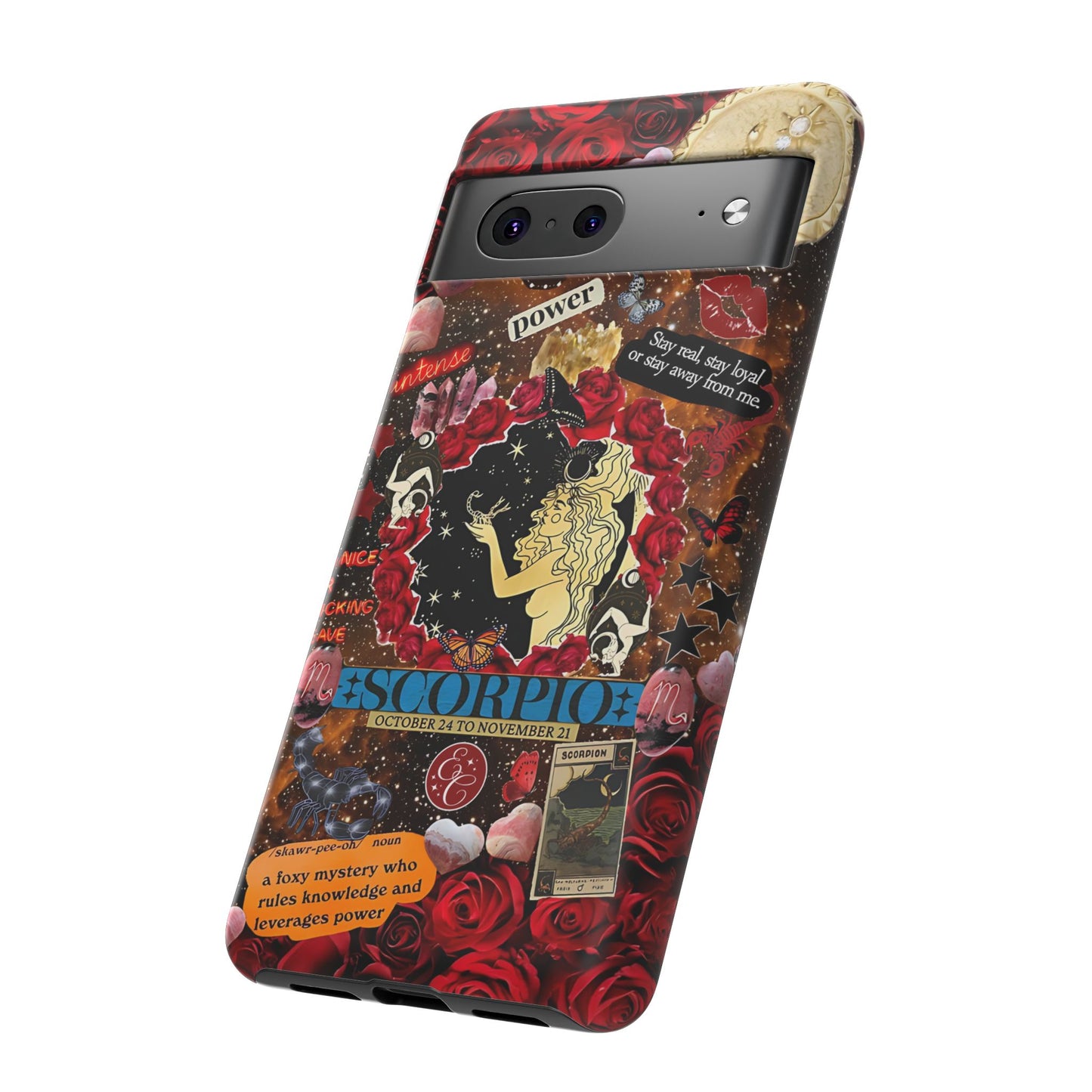 Scorpio Zodiac Star Sign Tough Phone Case