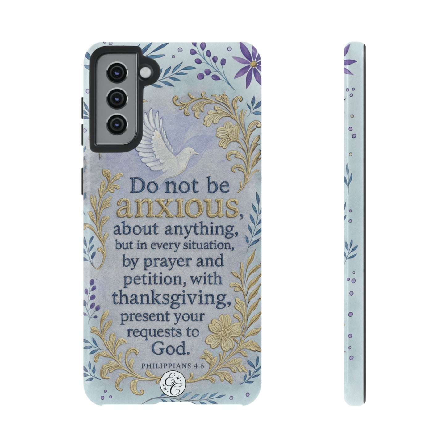 Philippians 4:6 Tough Phone Case