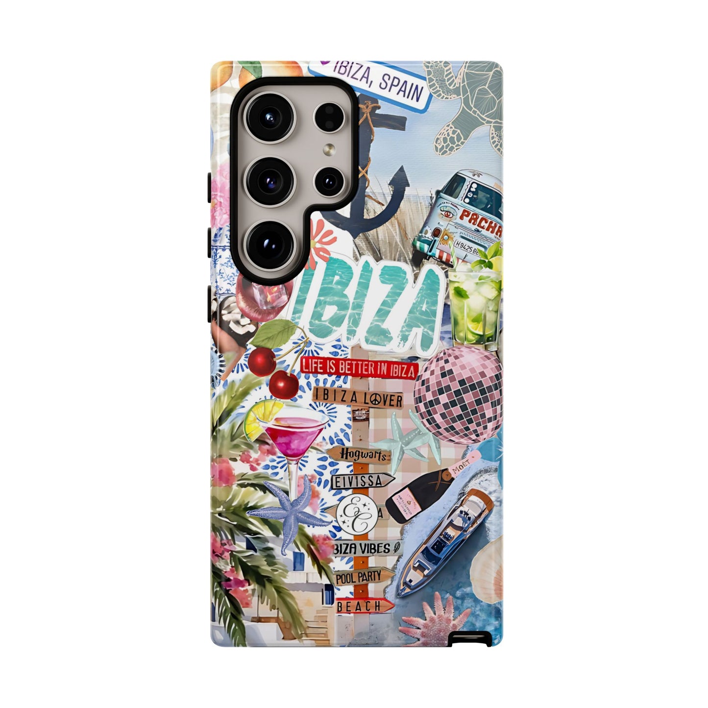 Ibiza Summer Vibes Collage Tough Phone Case