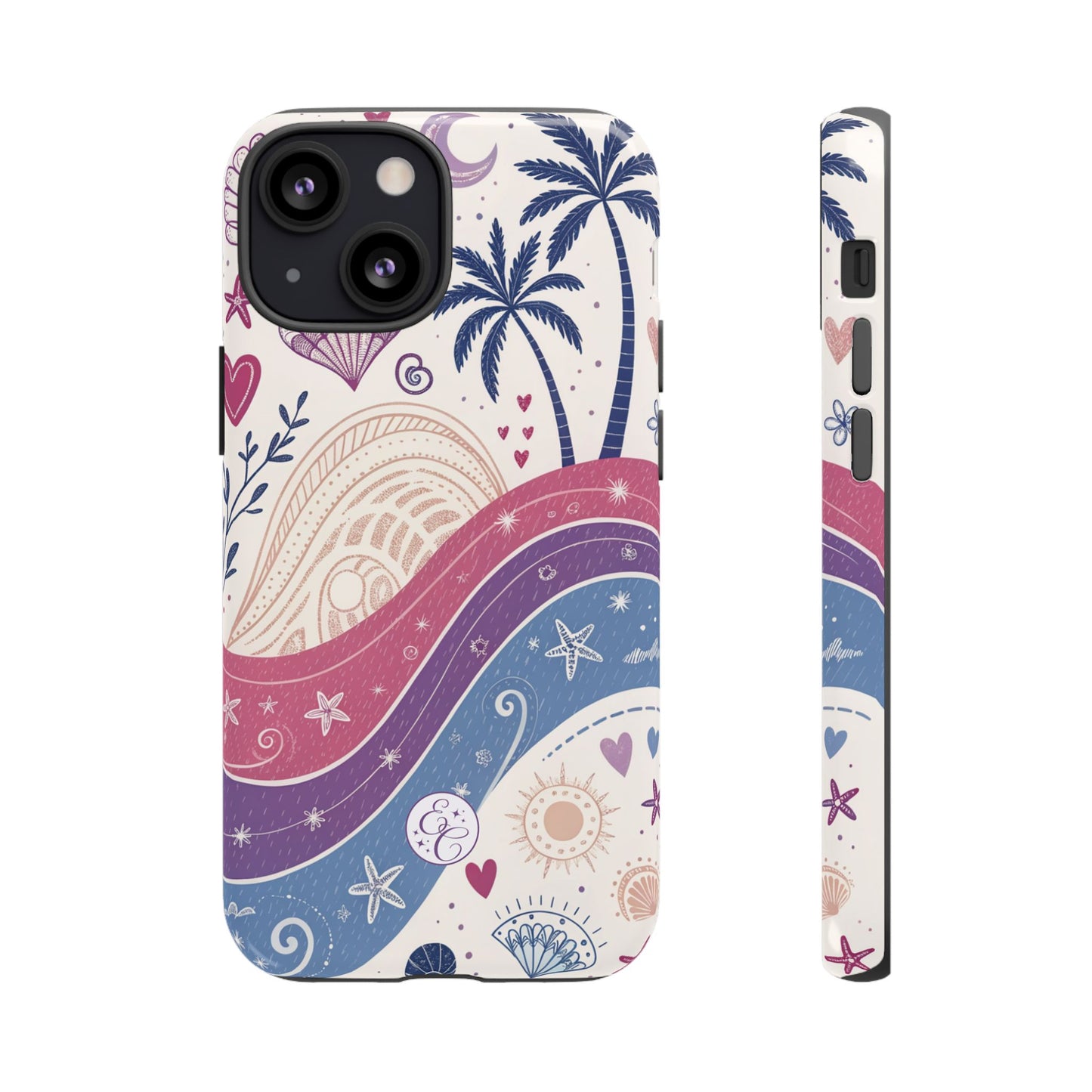 Bisexual Pride Boho Beach Tough Phone Case