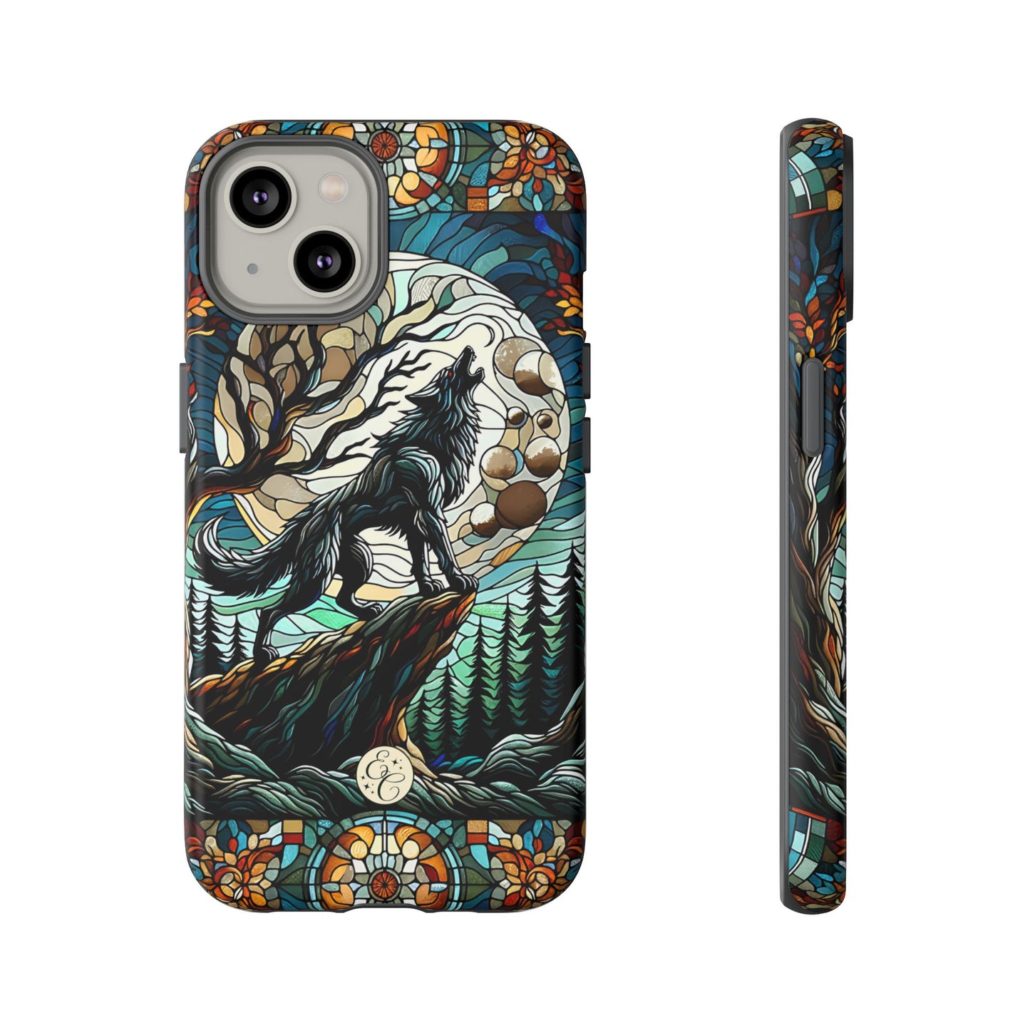 Howling Wolf Tough Phone Case