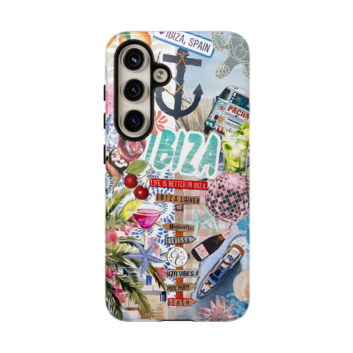 Ibiza Summer Vibes Collage Tough Phone Case