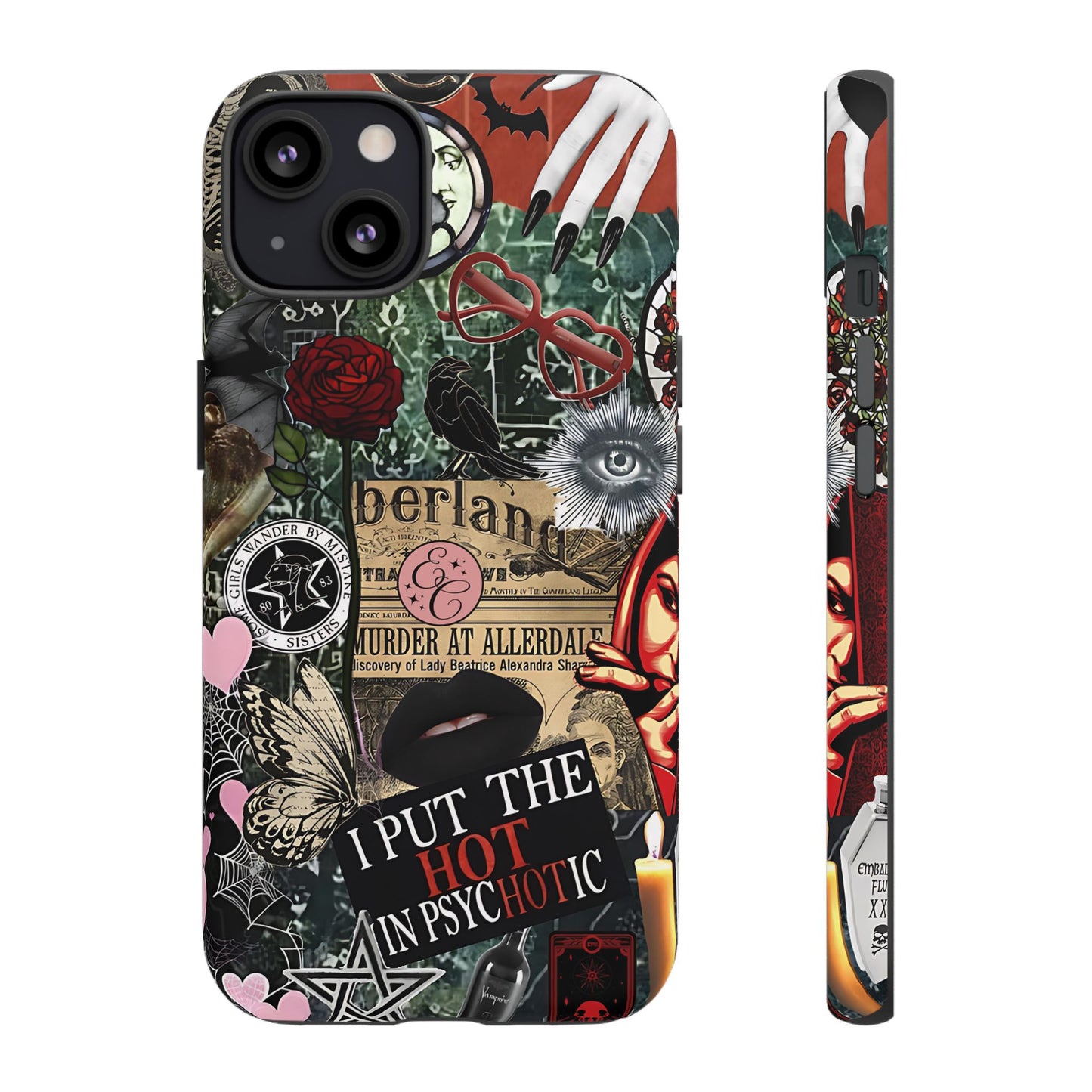 Gothic Collage Tough Phone Case