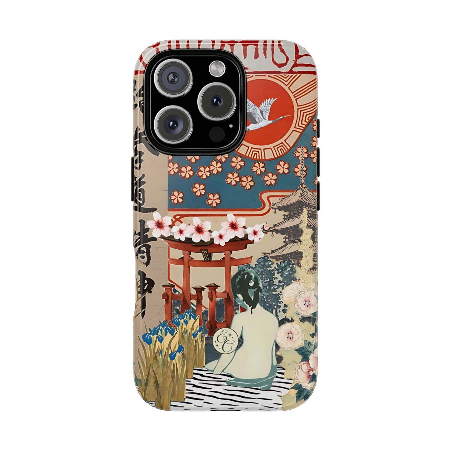 Japanese Style Art Tough Phone Case