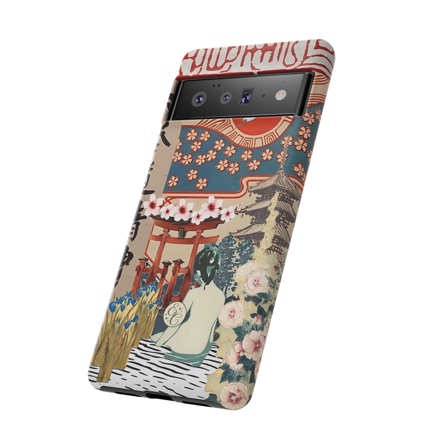 Japanese Style Art Tough Phone Case