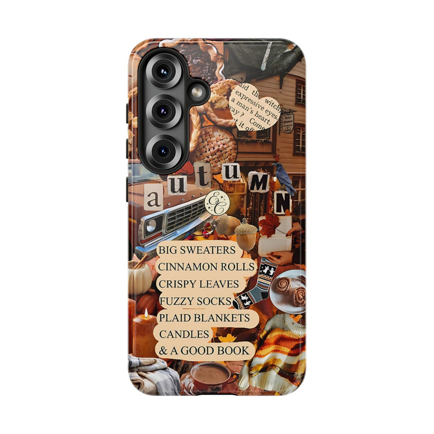 Autumn Aesthetic Collage Tough Phone Case