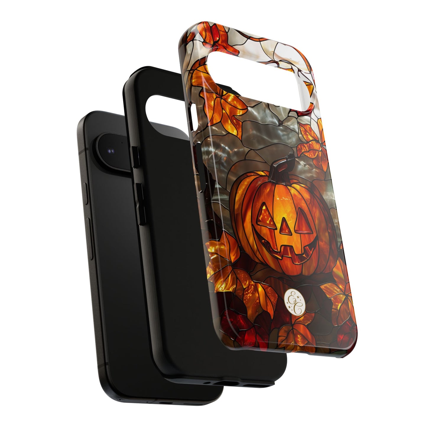 Stained Glass Pumpkin Tough Phone Case