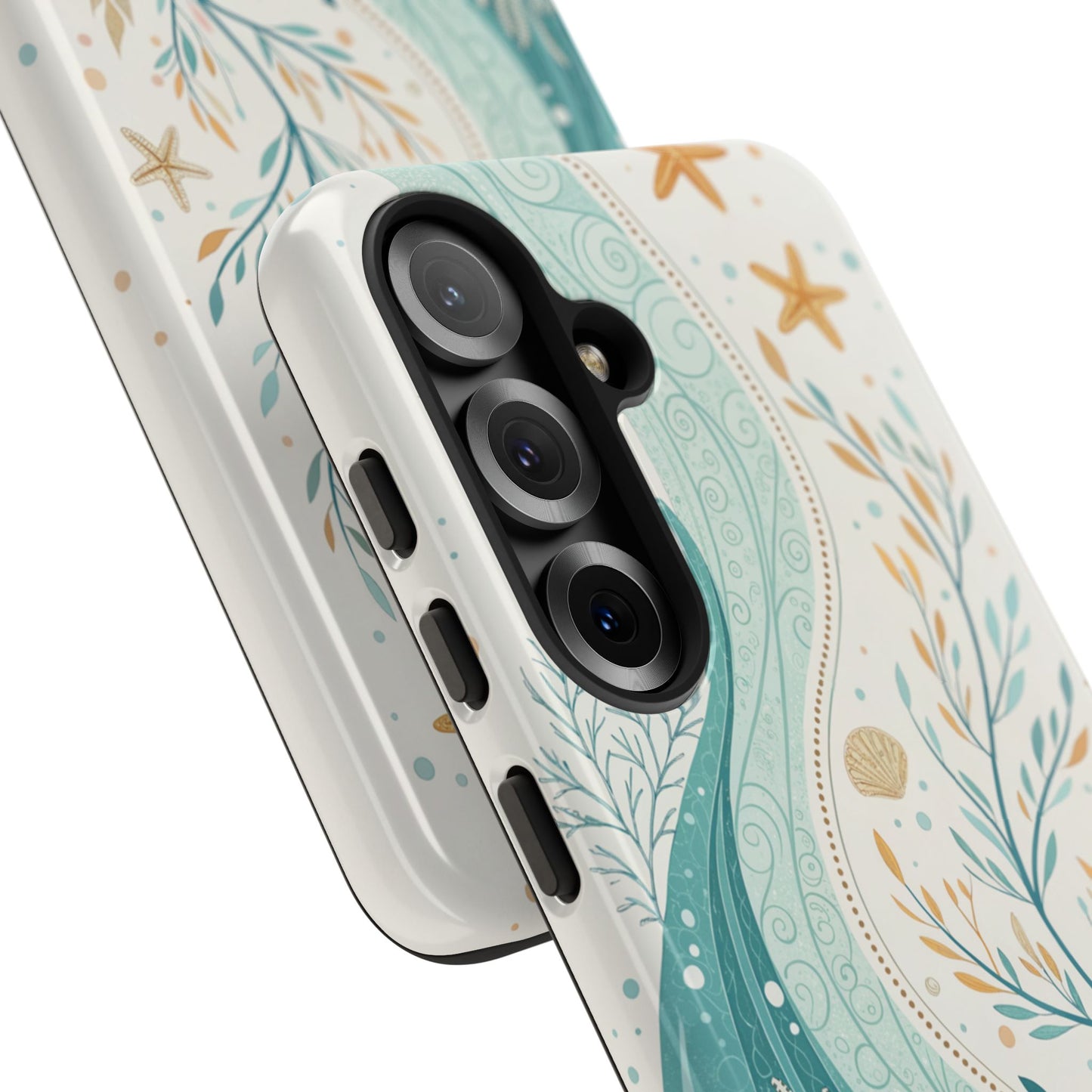 Ocean Boho Doodle Tough Phone Case