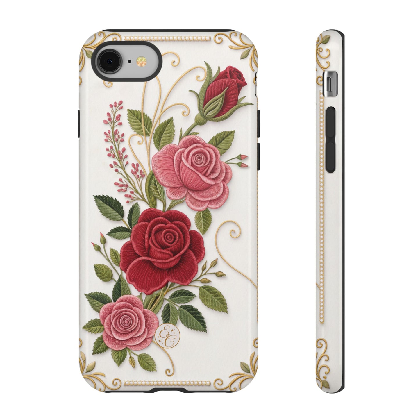 Elegant Rose Garden Tough Phone Case