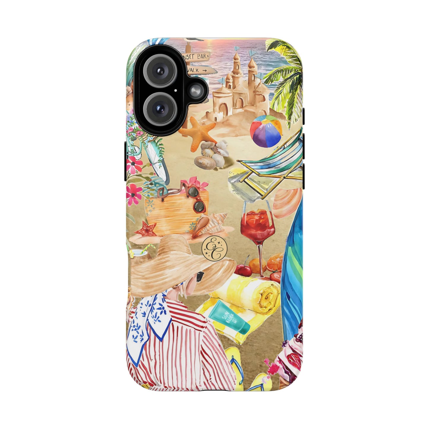 Beach Vibes Tough Phone Case